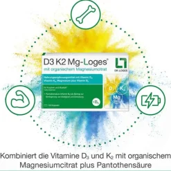 D3 K2 MG-Loges Kapseln, 100 St