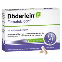 Döderlein Female Biotic mit Milchsäurebakterien Kapseln , 30 St
