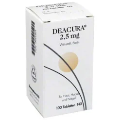 Deacura 2,5 mg Tabletten, 100 St> Vitamin B7 (Biotin)