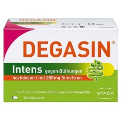 DeGasin intens 280 mg Weichkapseln, 32 St> Medikamente Gegen Blähungen
