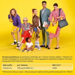 Dekristolvit D3 4.000 I.E. Tabletten, 30 St