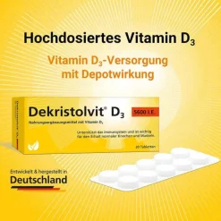 Dekristolvit D3 5.600 I.E. Tabletten, 30 St