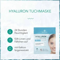 Dermasel Hyaluron Tuchmaske, 1 St