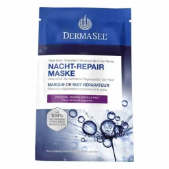 Dermasel Spa Totes Meer Maske Nacht-Repair, 12 ml> Gesichtsmasken Für Ein Gepflegtes Hautbild