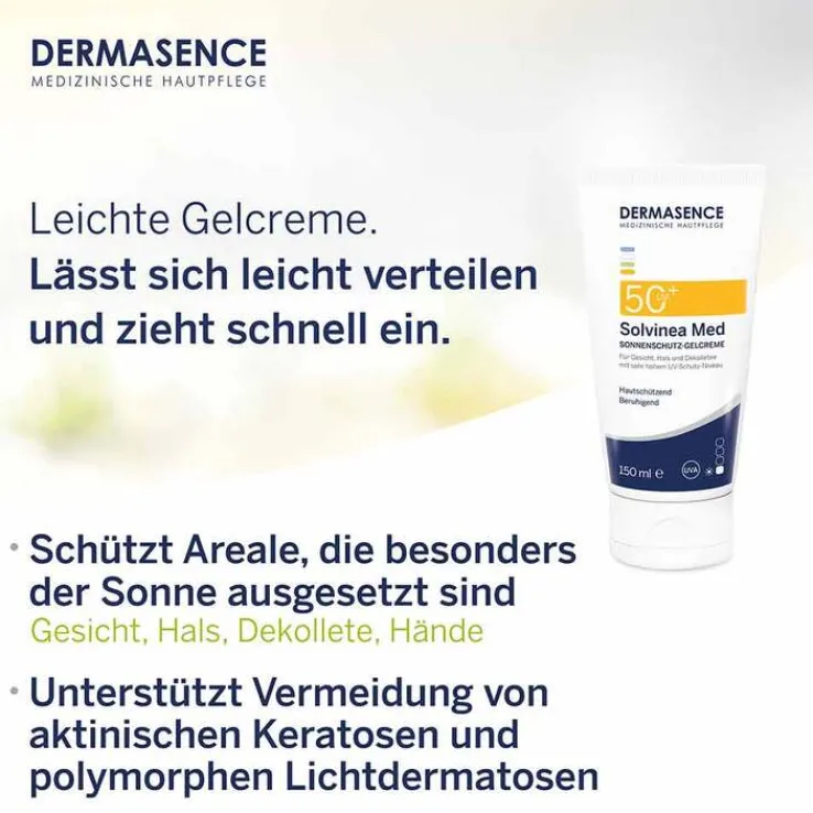 Dermasence Solvinea Med LSF 50 + Creme, 150 ml