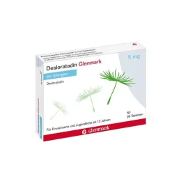 Glenmark Desloratadin 5 mg Tabletten, 20 St> Desloratadin|Allergie Tabletten