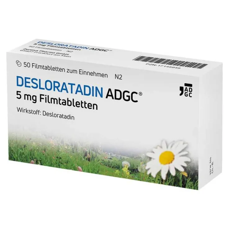 Desloratadin-ADGC 5 mg Filmtabletten, 50 St