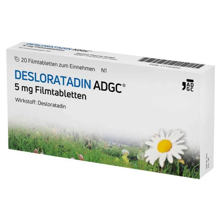Desloratadin-ADGC 5 mg Filmtabletten, 20 St