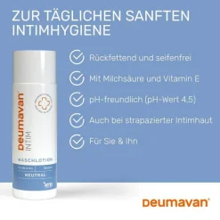 Deumavan Intim Waschlotion neutral, 200 ml