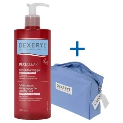 Dexeryl Dexeclear Reinigungsgel schäumend für unreine Haut, 400 ml
