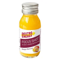 Dextro Energy Focus SHOT Mango-Maracuja, 60 ml> Hirnleistung & Nerven