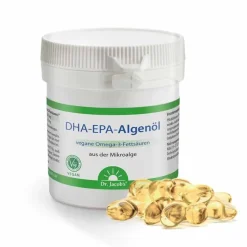 Dr. Jacobs DHA-EPA-Algenöl Dr. Jacob`s Kapseln, 60 St> Omega 3 Kapseln|Algenöl