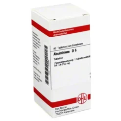 DHU Absinthium D 6 Tabletten, 80 St> A