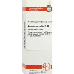 DHU Adonis vernalis D 12 Dilution, 20 ml
