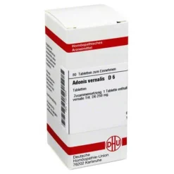DHU Adonis vernalis D 6 Tabletten, 80 St