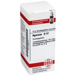 DHU Agaricus D 12 Globuli, 10 g