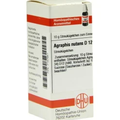 DHU Agraphis Nutans D 12 Globuli, 10 g