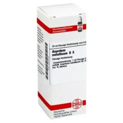 DHU Argentum metallicum D 6 Dilution, 20 ml> A