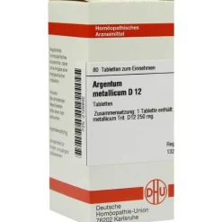 DHU Argentum metallicum D 12 Tabletten, 80 St> A