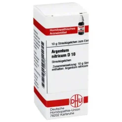 DHU Argentum nitricum D 10 Globuli, 10 g> A|A
