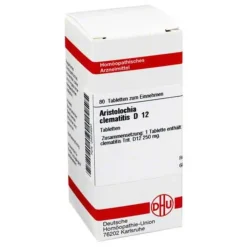 DHU Aristolochia clematitis D 12 Tabletten, 80 St