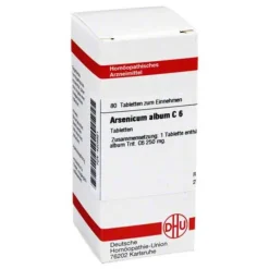 DHU Arsenicum album C 6 Tabletten, 80 St