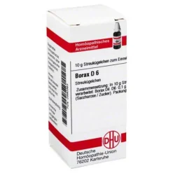 DHU Borax D 6 Globuli, 10 g> B|B