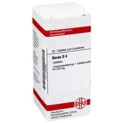 DHU Borax D 4 Tabletten, 80 St> B
