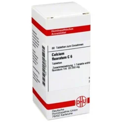 DHU Calcium fluoratum C 6 Tabletten, 80 St