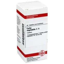 DHU Carbo vegetabilis C 6 Tabletten, 80 St
