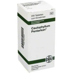 DHU Caulophyllum Pentarkan Tabletten, 200 St