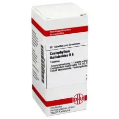 DHU Caulophyllum thalictroides D 6 Tabletten, 80 St> C