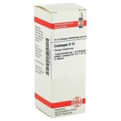 DHU Crataegus D 12 Dilution, 20 ml