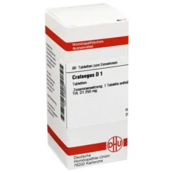 DHU Crataegus D 1 Tabletten, 80 St> C