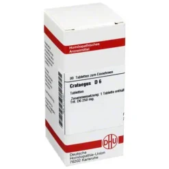 DHU Crataegus D 6 Tabletten, 80 St