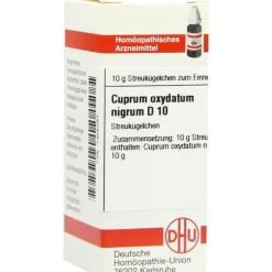 DHU Cuprum Oxyd nigrum D 10 Globuli, 10 g