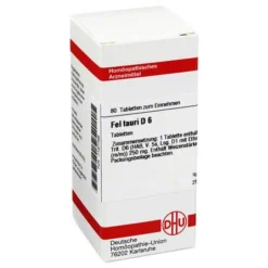 DHU Fel Tauri D 6 Tabletten, 80 St