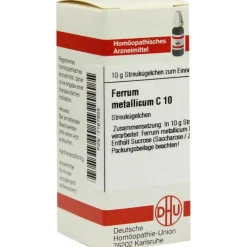 DHU Ferrum metallicum C 10 Globuli, 10 g> F