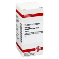 DHU Schüßler-Salze DHU Ferrum phosphoricum C 30 Tabletten, 80 St> Salze 1-12|F