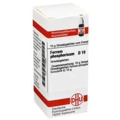 DHU Ferrum phosphoricum D 10 Globuli, 10 g> F|F