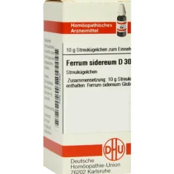 DHU Ferrum sidereum D 30 Globuli, 10 g> F|F
