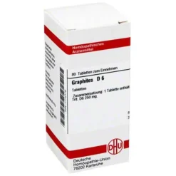 DHU Graphites D 6 Tabletten, 80 St