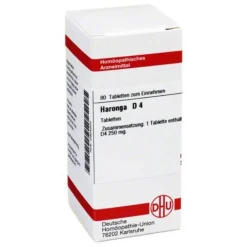 DHU Haronga D 4 Tabletten, 80 St