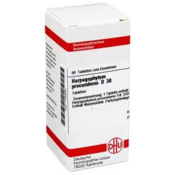DHU Harpagophytum procumbens D 30 Tabletten, 80 St