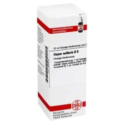 DHU Hepar sulfuris D 6 Dilution, 20 ml> H