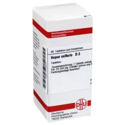 DHU Hepar sulfuris D 3 Tabletten, 80 St