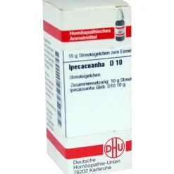 DHU Ipecacuanha D 10 Globuli, 10 g