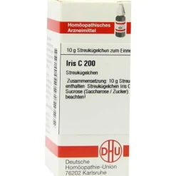 DHU Iris C 200 Globuli, 10 g> I-J|I-J