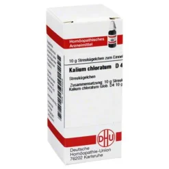 DHU Kalium chloratum D 4 Globuli, 10 g> K|K