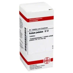 DHU Kalium jodatum D 12 Tabletten, 80 St